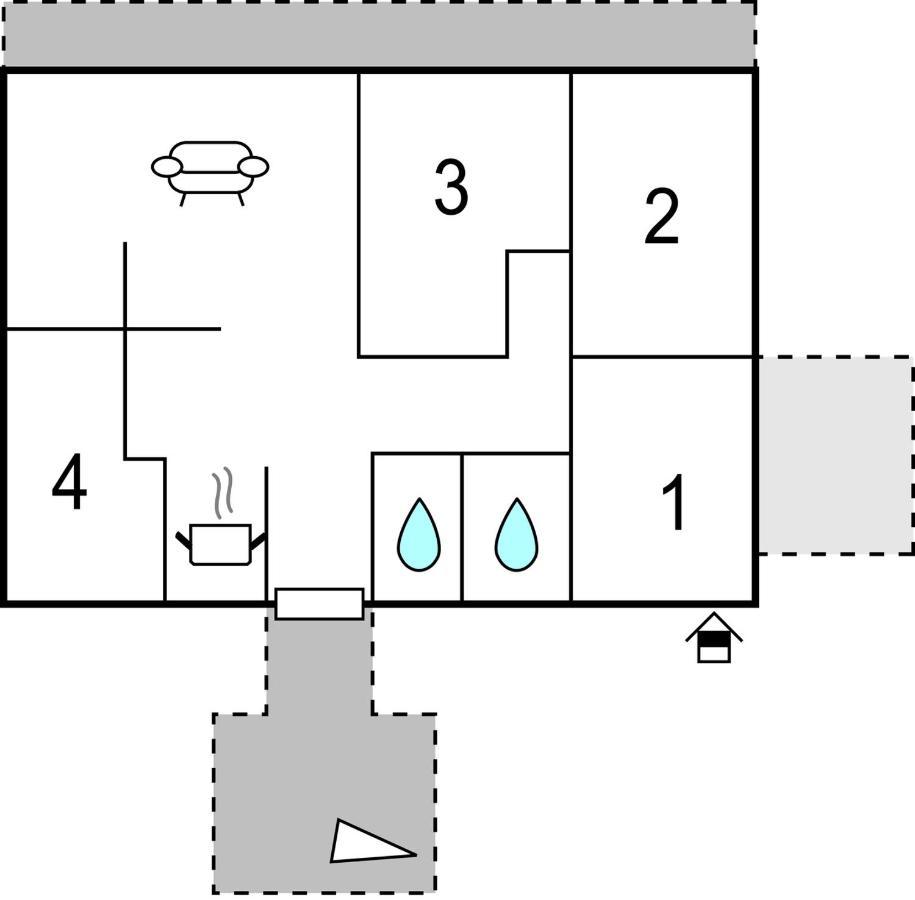 4 Bedroom Nice Apartment In Οπατία Εξωτερικό φωτογραφία
